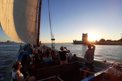 2-Hour Lisbon Traditional Boats Sunset Cruise with White Wine - What the traditional boat experience really feels like