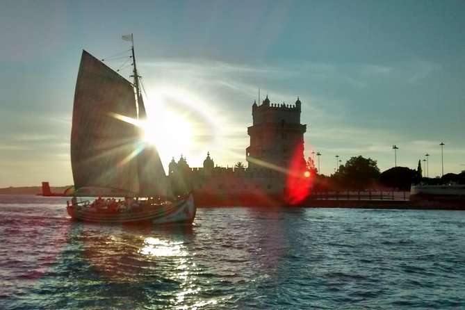2-Hour Lisbon Traditional Boats Sunset Cruise with White Wine - Alfama and Santa Engrácia: old Lisbon’s layered look