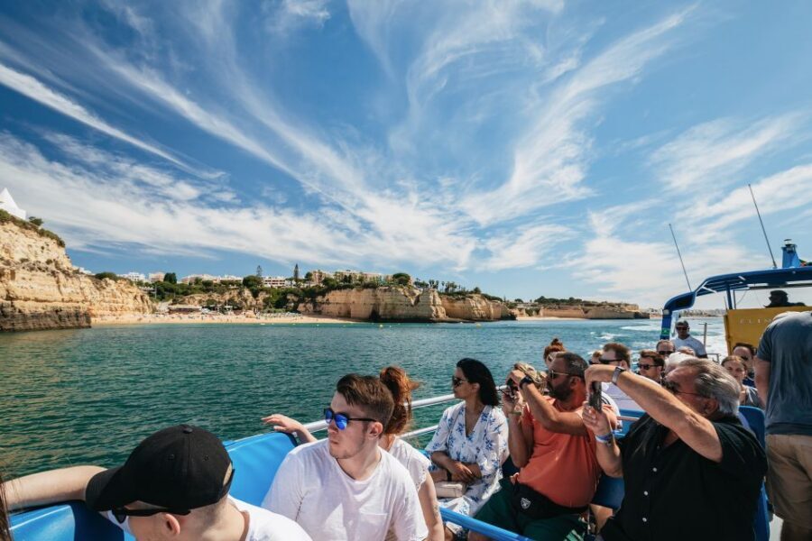 Albufeira: 2.5-Hour Benagil Caves & Dolphin Watching - Photo Stops That Matter: Yellow Submarine, Albandeira Arch, and Marinha Views