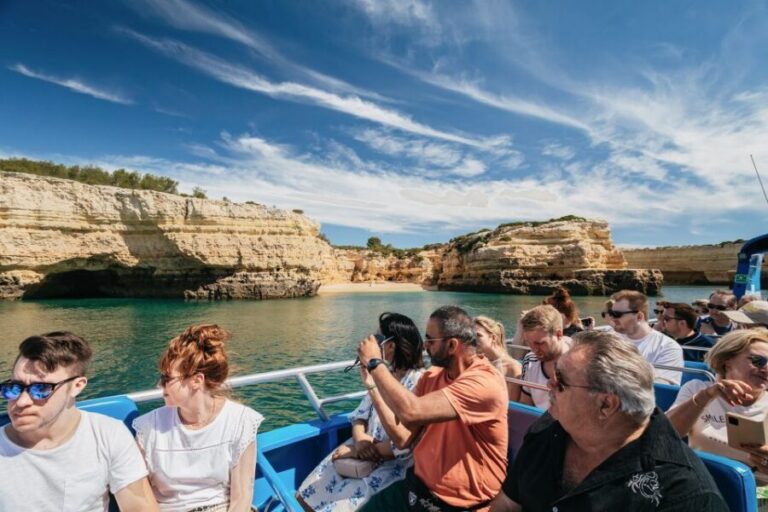 Albufeira: 2.5-Hour Benagil Caves & Dolphin Watching - Coastline Cruise Energy: The Stops That Actually Help You See the Algarve