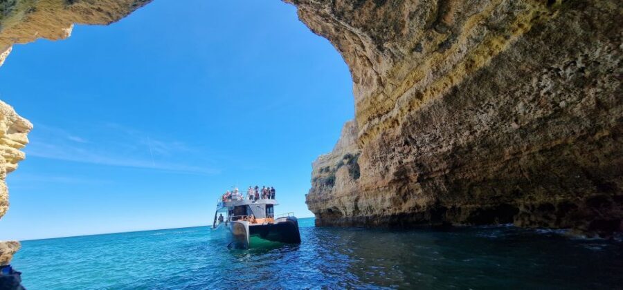 Albufeira: Coastline and Benagil Caves Tour by Catamaran - Albufeira to Benagil by Catamaran: Why This Route Works
