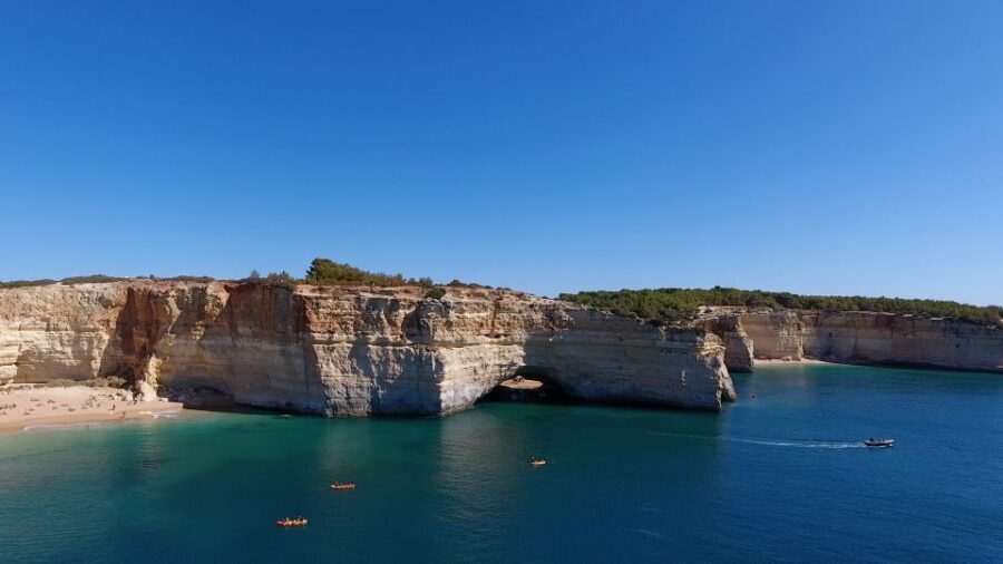 Albufeira: Coastline and Benagil Caves Tour by Catamaran - The Swim Stop in Atlantic Water: Worth Planning For