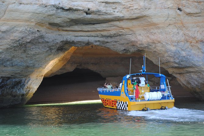 Albufeira Dreamer Boat Trip - The swim stop: fun when the sea allows, not a promise