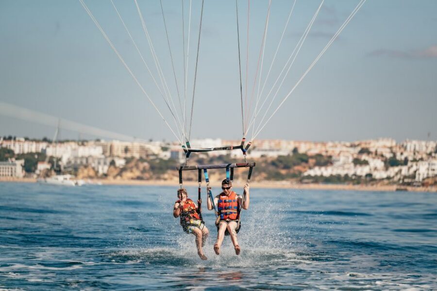 Albufeira: Parasailing Boat Trip - Up to 80 Meters: Your Real Parasailing Moment