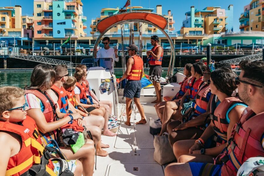 Albufeira: Parasailing Boat Trip - The Crew Makes or Breaks It: Miguel, Leo, Ricardo, and the Rest