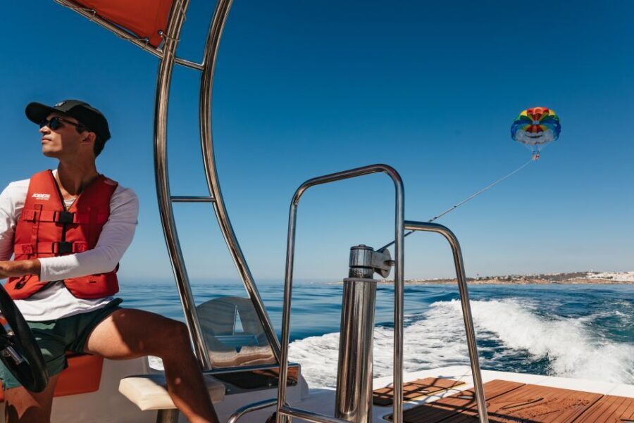 Albufeira: Parasailing Boat Trip - Making Use of Albufeira Marina Time Before and After