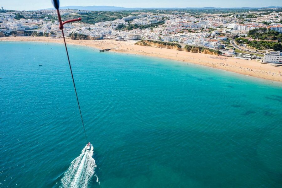Albufeira: Single, Double or Triple Parasailing Tour - Safety and crew confidence: what matters most to first-timers