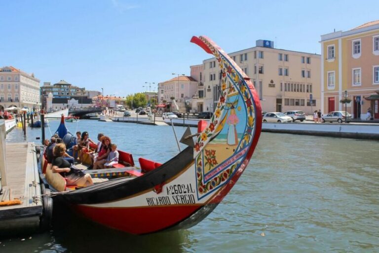 Aveiro: Traditional Moliceiro Boat Tour - The canal route from Rossio to Capitania: what you’ll notice