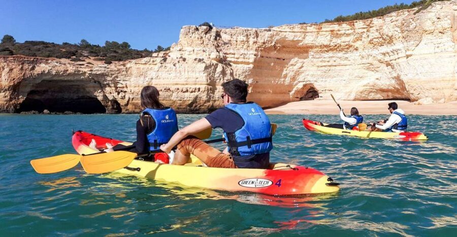Benagil: Benagil Caves and Secret Spots Guided Kayaking Tour - Key highlights to look for