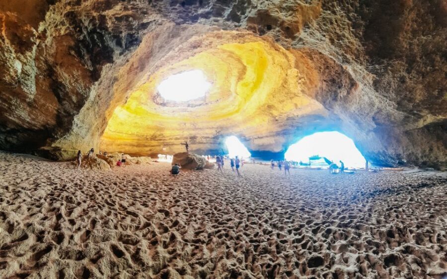 Benagil: Benagil Caves and Secret Spots Guided Kayaking Tour - Stop 1: Benagil Sea Cave photo stop (and why timing matters)
