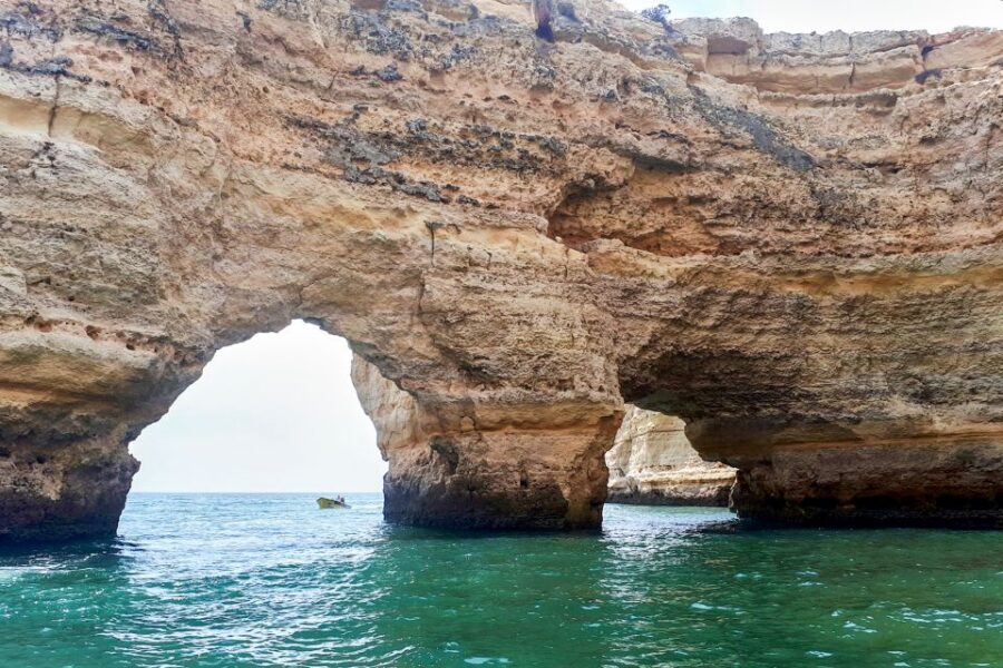 Benagil: Benagil Caves and Secret Spots Guided Kayaking Tour - Route realities: tide, waves, and weather can change your day