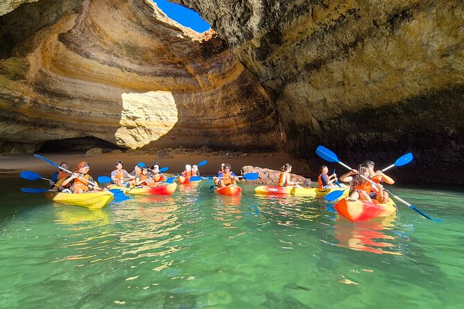 Benagil: Caves, Beaches, and Secret Spots Guided Kayak Tour - Finding O Litoral, Meeting Your Crew, and Getting Equipped
