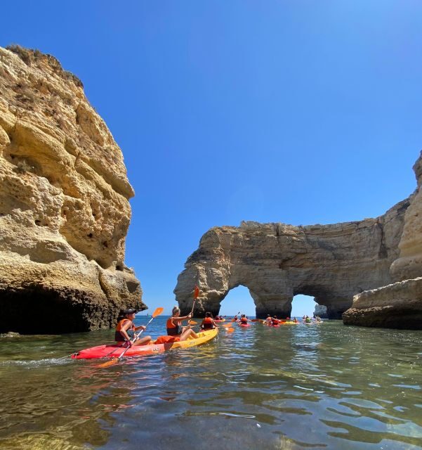Benagil: Caves, Coves & Secret Beaches Guided Kayaking Tour - Where you start: Stance SUP & Kayak Benagil and the O Pescador shop
