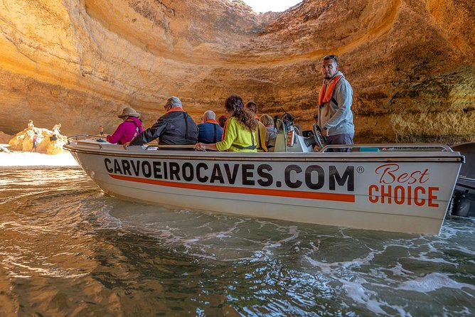 Benagil Long Boat tour (From Carvoeiro to Praia da Marinha) - Praia da Marinha: sea arches, pinnacles, and the best angles from the water