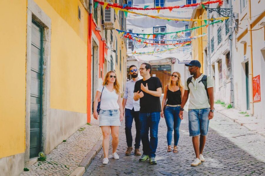 Best of Lisbon Walking Tour: Rossio, Chiado & Alfama - Rossio Central Station: neo-Manueline details without the museum queue