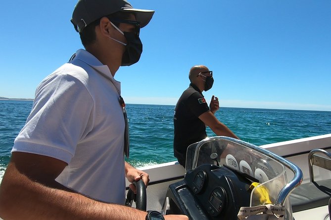 Boat Trip to the Benagil Caves from Armação de Pêra - The coastline run-up: from Armação de Pêra’s fishing vibe to Praia da Marinha