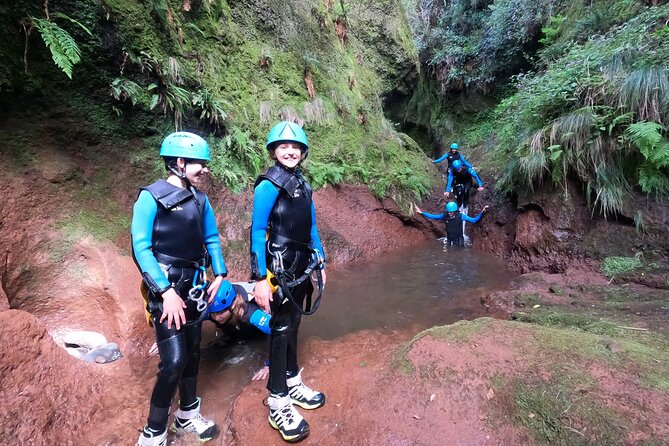 Canyoning in Madeira Island- Level 1 - What the route feels like: rappels, pool jumps, and toboggans