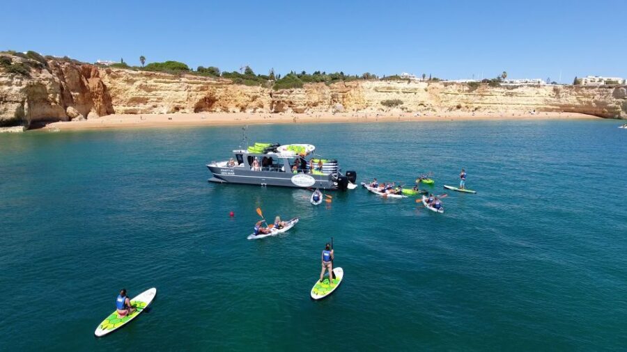 From Albufeira: Benagil Hidden Caves Tour by Kayak - The transfer cruise: the calm part that makes the paddling better