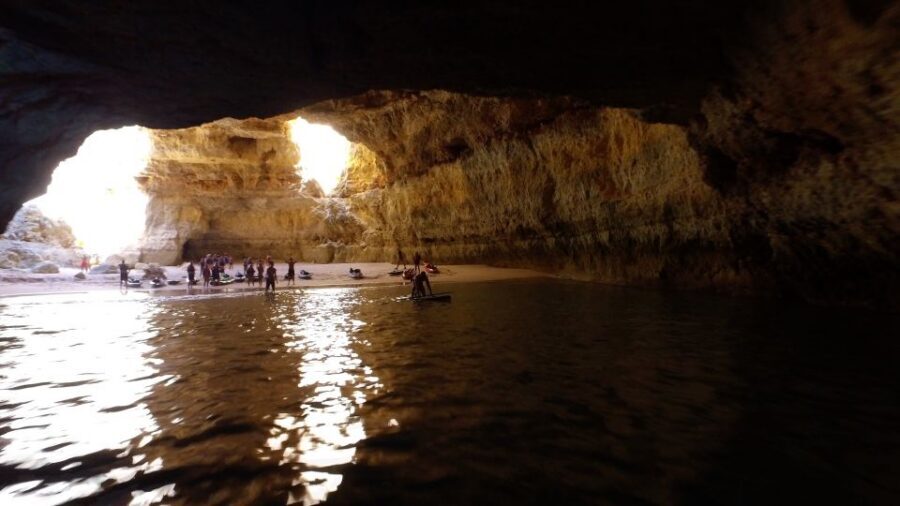 From Albufeira: Benagil Hidden Caves Tour by Kayak - The Benagil cave reality: you see it, just not from inside