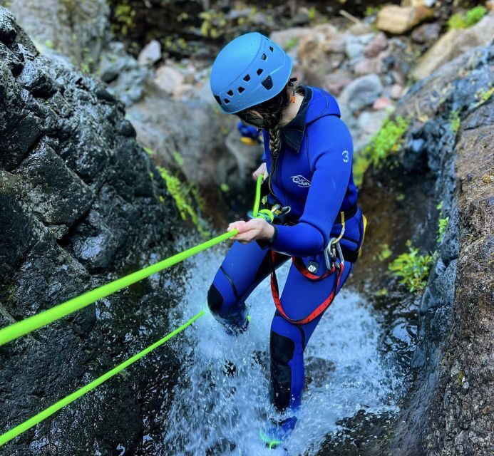 From Funchal: Intermediate (Level 2) Canyoning Adventure - What to bring (and what to leave out)