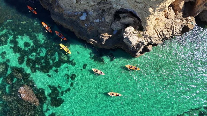 From Lagos: Ponta da Piedade Caves Kayak Tour from Catamaran - Quick hits you’ll feel from the start