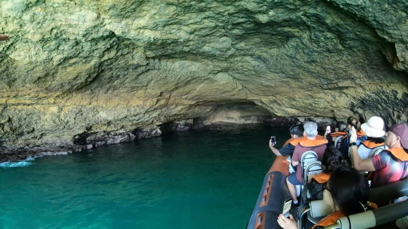 From Lagos: Scenic Cruise to the Benagil and Carvoeiro Caves - Algar de Benagil: the skylight moment that people keep talking about