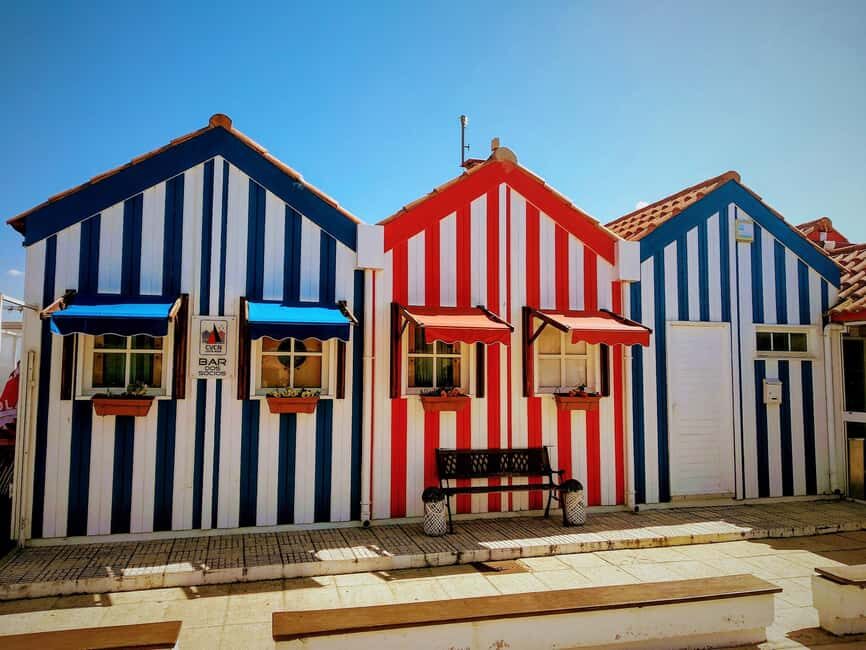 From Porto: Aveiro, Paiva Walkways, & Suspension Bridge Tour - Aveiro, Portuguese Venice energy: short walk, free time, and optional moliceiro boats