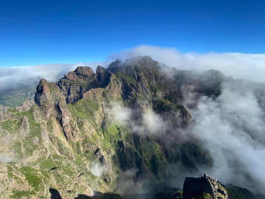 Funchal: Pico do Arieiro & Pico Ruivo Hiking Transfer - How the Funchal to Pico route really runs (shared van, English driver, self-guided)