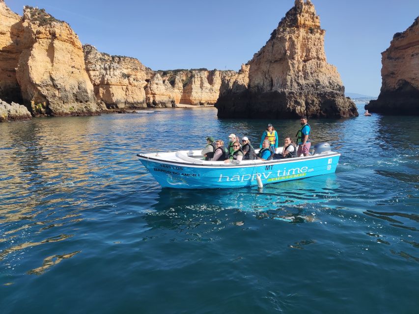 Lagos: Ponta da Piedade Rock Formations Guided Boat Tour - Beaches like Dona Ana and Camilo, seen the smart way
