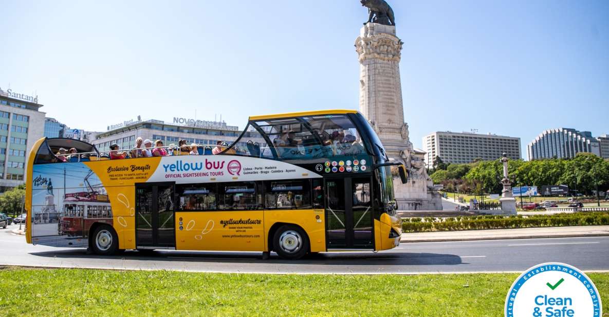 Lisbon: 1-or 2-Day Hop-On Hop-Off Bus Tour - Belém route: Rossio, Jerónimos, Torre de Belém, and the “Age of Discoveries” story