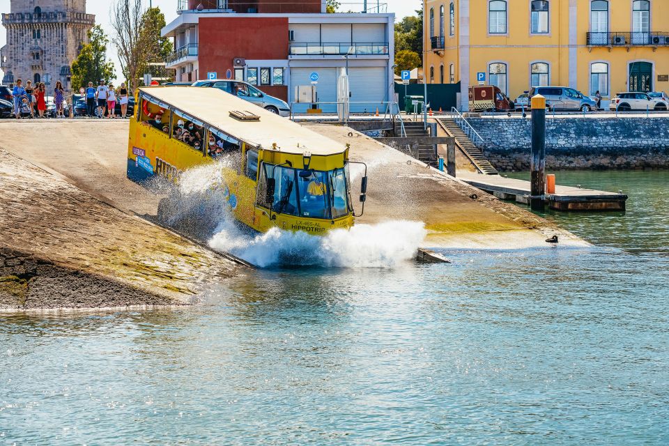 Lisbon: Amphibious Sightseeing Tour - Doca do Bom Sucesso, Belém, and the Tagus River splash that changes everything