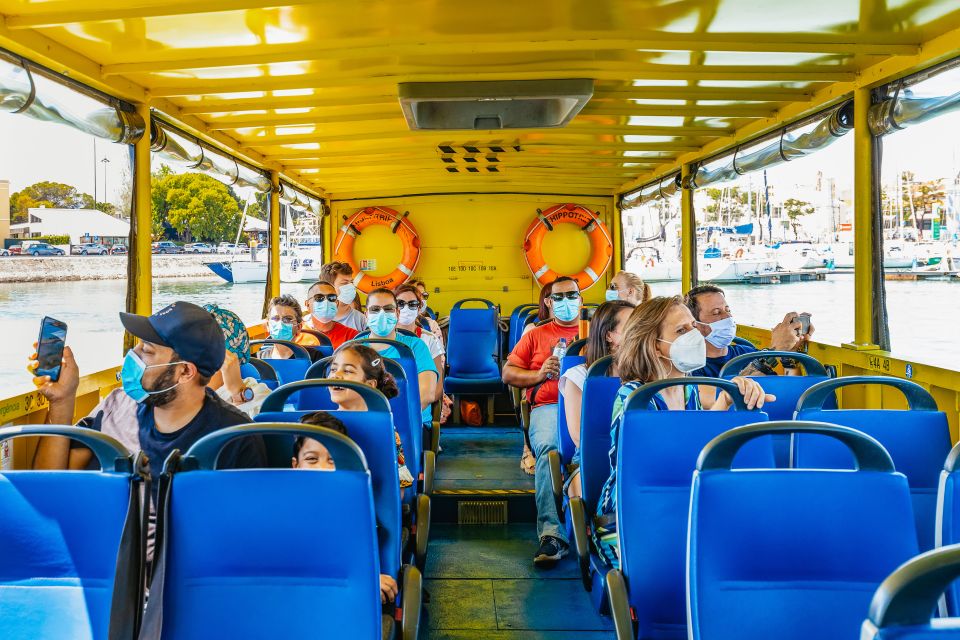 Lisbon: Amphibious Sightseeing Tour - Comfort and practical tips: open-sided riding, luggage limits, and what to wear
