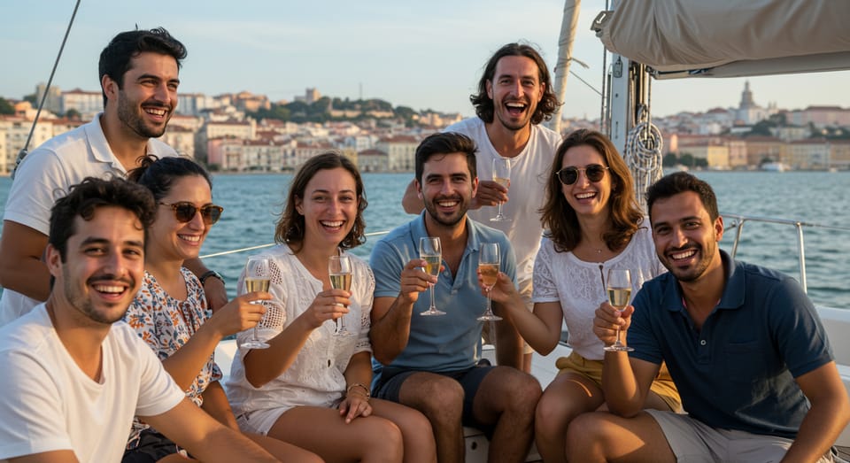 Lisbon: Champagne Sailing Tours - The Champagne Sail: What You Actually Get for $58