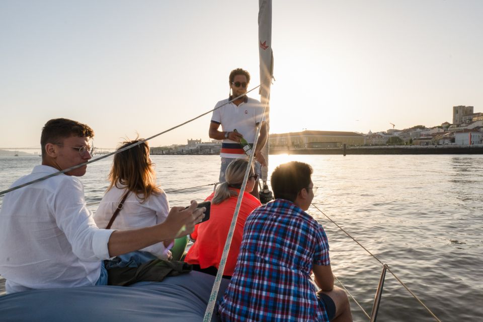 Lisbon: Daytime/Sunset/Night City Sailboat Tour with Drink - Daytime, sunset, or night: how to choose your best time