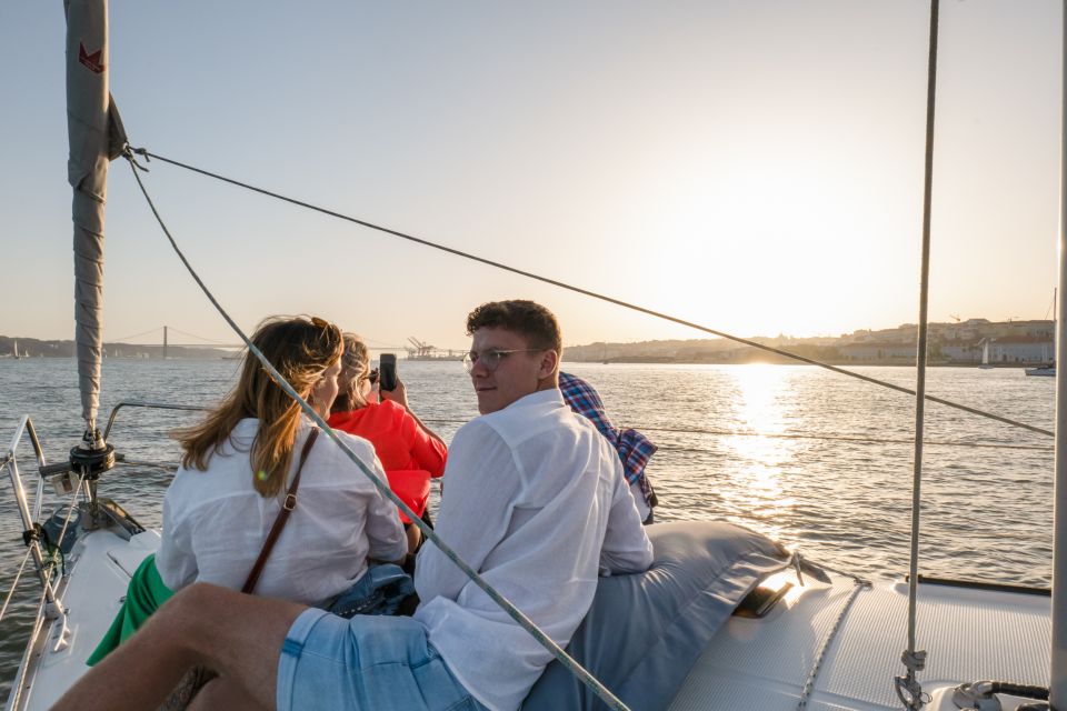 Lisbon: Daytime/Sunset/Night City Sailboat Tour with Drink - Lisbon in layers: Time Out Market, Chiado, Commerce Square, and São Jorge