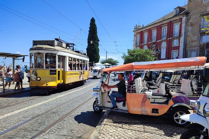 Lisbon Highlights: Private Tuk Tuk Tour Adventure Sightseeing - Belém highlights: Pastéis stop plus Jerónimos, Torre de Belém, and Discoveries icons