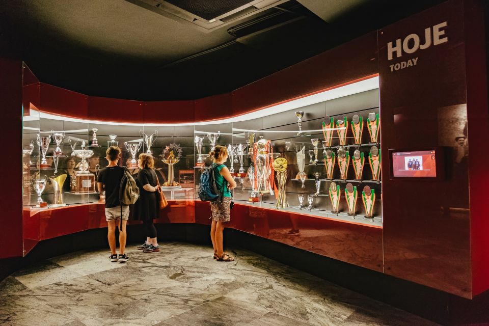 Lisbon: Luz Stadium Tour & SL Benfica Museum Entry - Interactive exhibits: touch surfaces, simulator, and the penalty kick finale