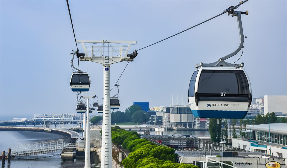 Lisbon: Nations Park Gondola Lift Cable Car Round Trip - What You’ll See Above the Tagus River at 30 Meters