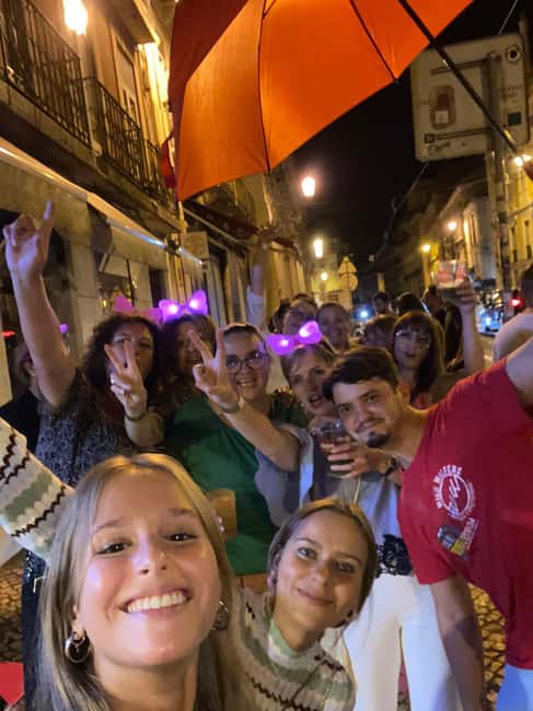 Lisbon: Pub Crawl with Open Bar (Premium Upgrade Available) - Premium Upgrade (€12): when vodka-and-gin mixers actually make sense