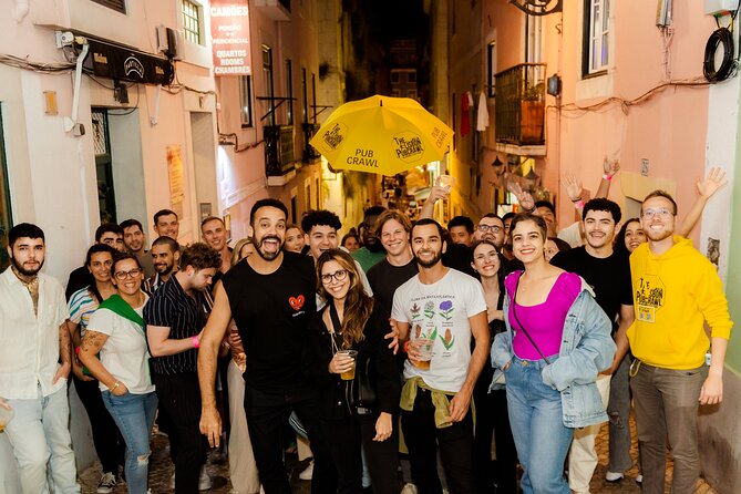 Lisbon: Pub Crawl with Open Bar, Shots & VIP Club Entry - Stop 4: Calle Rosa de Lisboa Shots, Music, and a Breather
