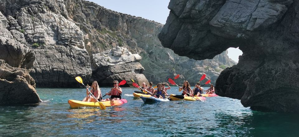 Lisbon: Sesimbra Kayak Discovery Experience - Arrábida Natural Park: Cliffs, Caves, and Those Scenic Passages