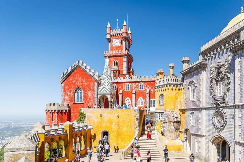 Lisbon: Sintra Cascais & Pena Palace Small Group Tour - Cabo da Roca Cliffs: The Atlantic Edge at the Western End