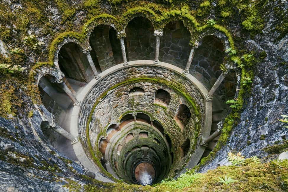 Lisbon: Sintra, Pena, Regaleira, Cabo Roca Coast & Cascais - Quinta da Regaleira and the Initiation Well: The Place That Feels Like a Puzzle