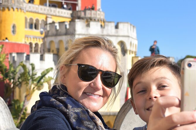 Lisbon to Sintra, Pena Palace, Regaleira & Cascais, small-group - Pena Palace: the Romantic castle view you’ll never forget