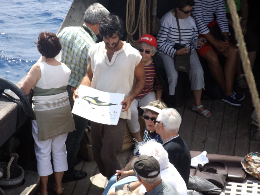 Madeira: Flag Ship Tour aboard Santa Maria de Colombo - Crew and Storytelling: Sail Handling, Sails, and Names You Might Hear