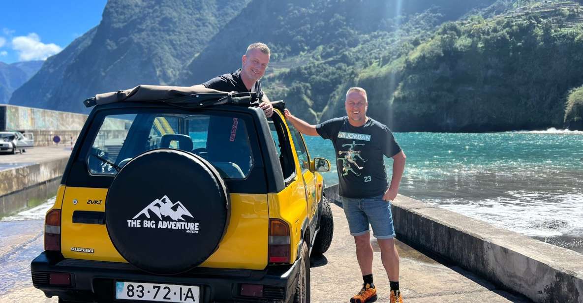 Madeira: Full-Day Jeep Tour with Guide and Pickup - Cabo Girão Skywalk: 589 Meters Above the Sea