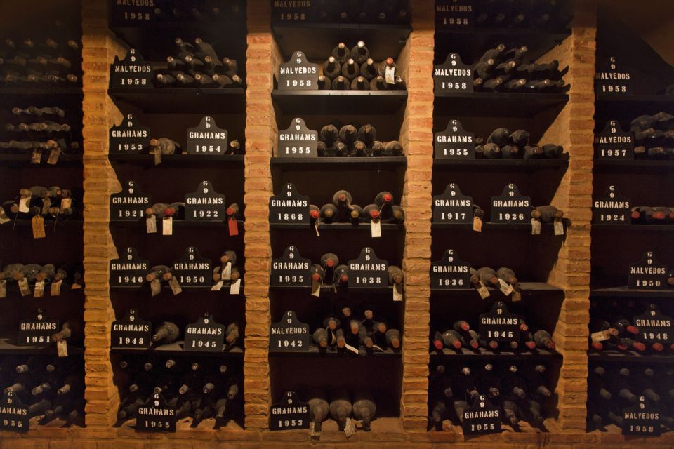 Porto: Graham's Port Lodge Tour with Premium Wine Tastings - Views are part of the product: Porto, Gaia, and the two-tier bridge