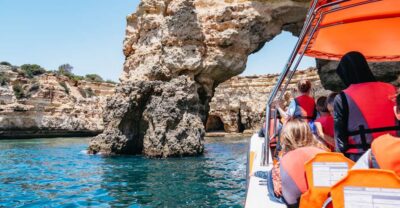 Vilamoura: Benagil Cave Boat Tour with Entry&Dolphin search - The route that actually makes the ticket worth it