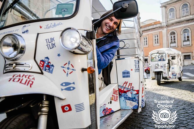 Welcome Lisbon Tour with Local Guide in Private Eco Tuk Tuk - Chiado: old cafés, serious books, and elegant street life